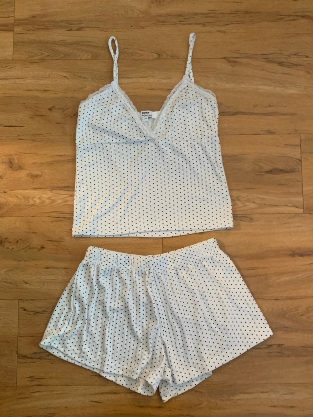 Evry jewels polka dot pajama set